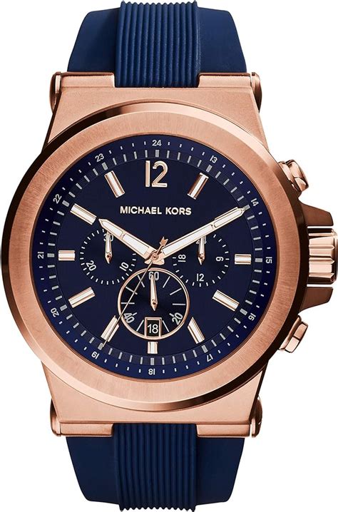 reloj azul michael kors